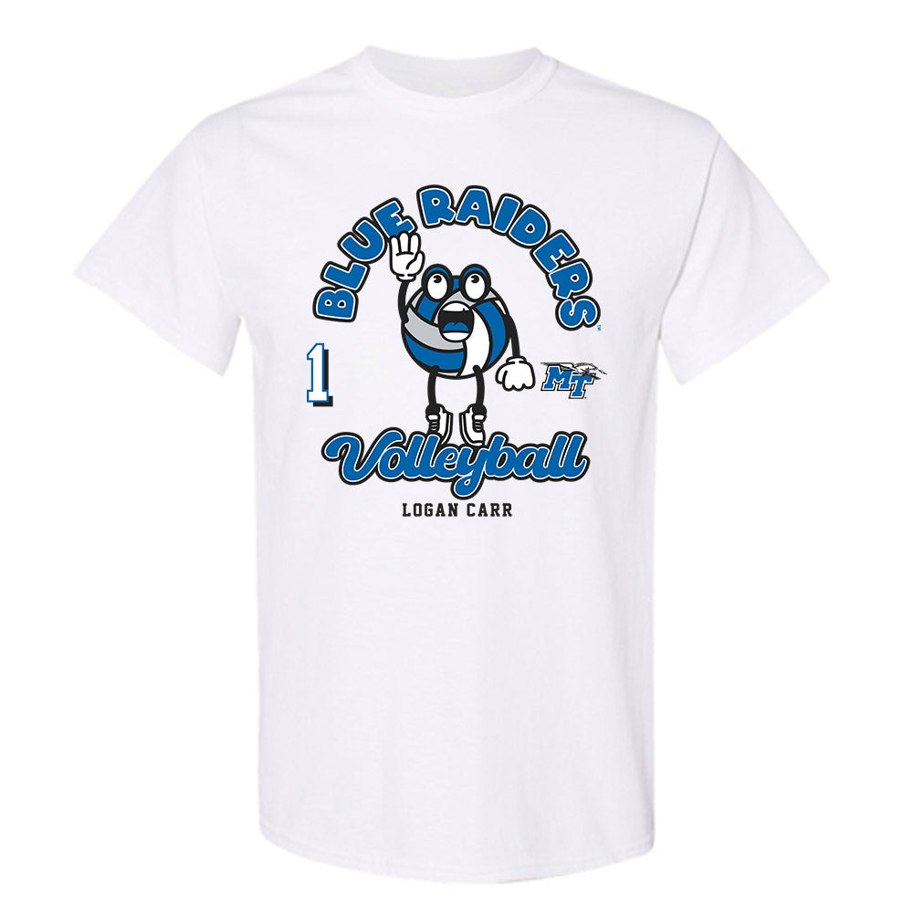MTSU - NCAA Women's Volleyball : Logan Carr - Fashion Shersey T-Shirt-0