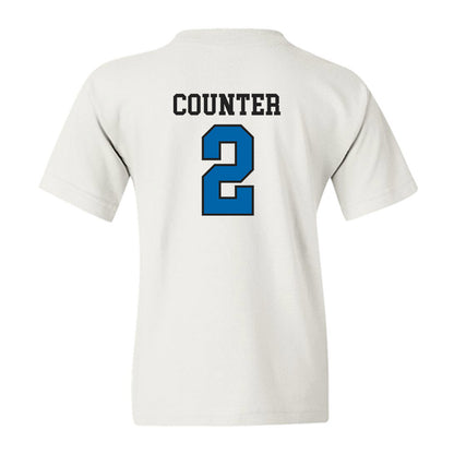 MTSU - NCAA Men's Basketball : Jlynn Counter - Classic Shersey Youth T-Shirt-1