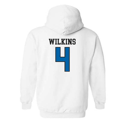 MTSU - NCAA Football : Terry Wilkins - Classic Shersey Hooded Sweatshirt