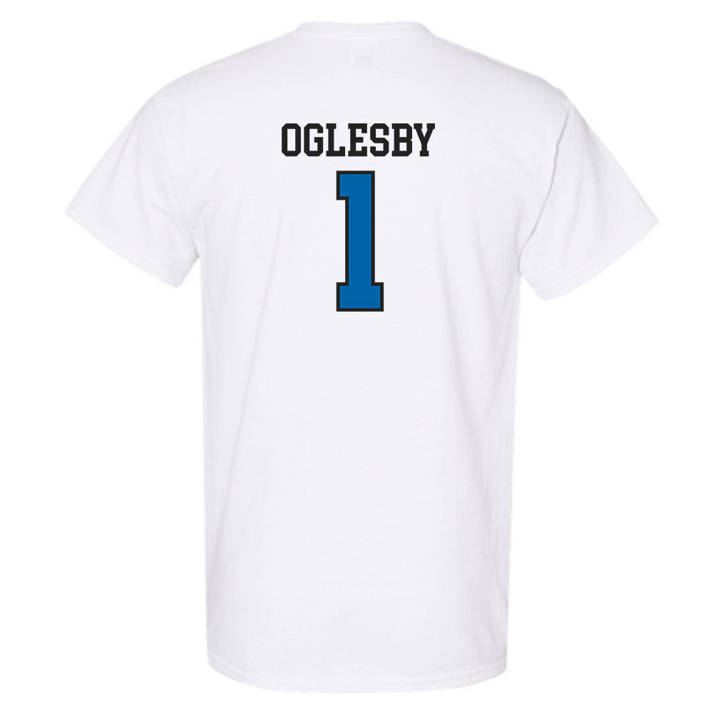 MTSU - NCAA Men's Basketball : Alec Oglesby - Classic Shersey T-Shirt-1