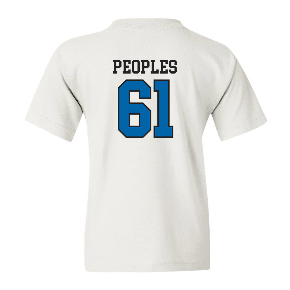 MTSU - NCAA Football : Lantz Peoples - Classic Shersey Youth T-Shirt