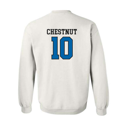 MTSU - NCAA Football : Jordan Chestnut - Classic Shersey Crewneck Sweatshirt-1