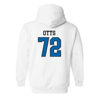 MTSU - NCAA Football : Jacob Otts - Classic Shersey Hooded Sweatshirt-1