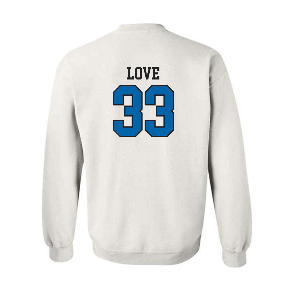 MTSU - NCAA Football : Malik Love - Classic Shersey Crewneck Sweatshirt