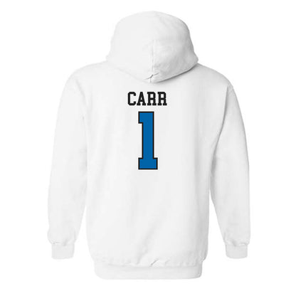 MTSU - NCAA Women's Volleyball : Logan Carr - Classic Shersey Hooded Sweatshirt-1