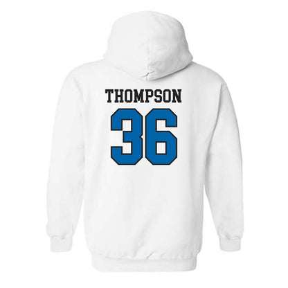 MTSU - NCAA Football : Jordan Thompson - Classic Shersey Hooded Sweatshirt