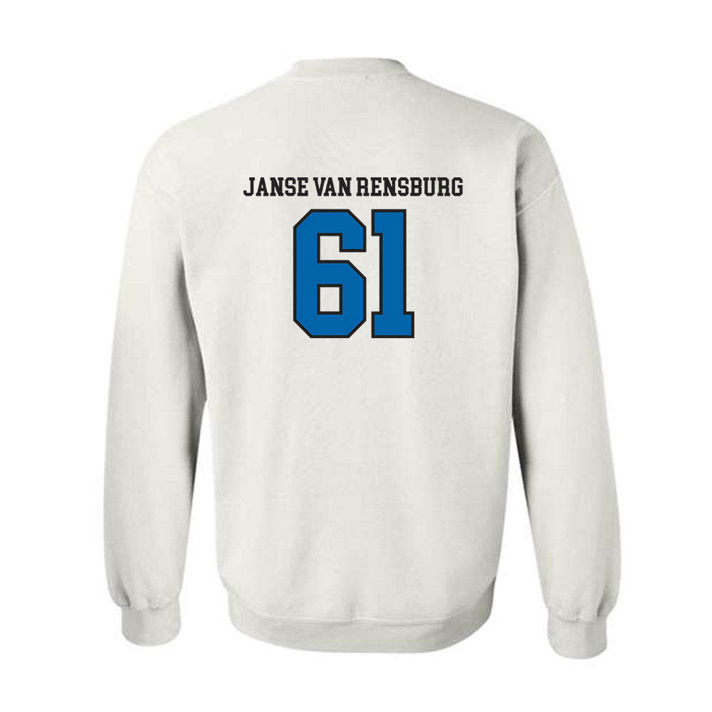 MTSU - NCAA Football : Otto Janse Van Rensburg - Classic Shersey Crewneck Sweatshirt-1