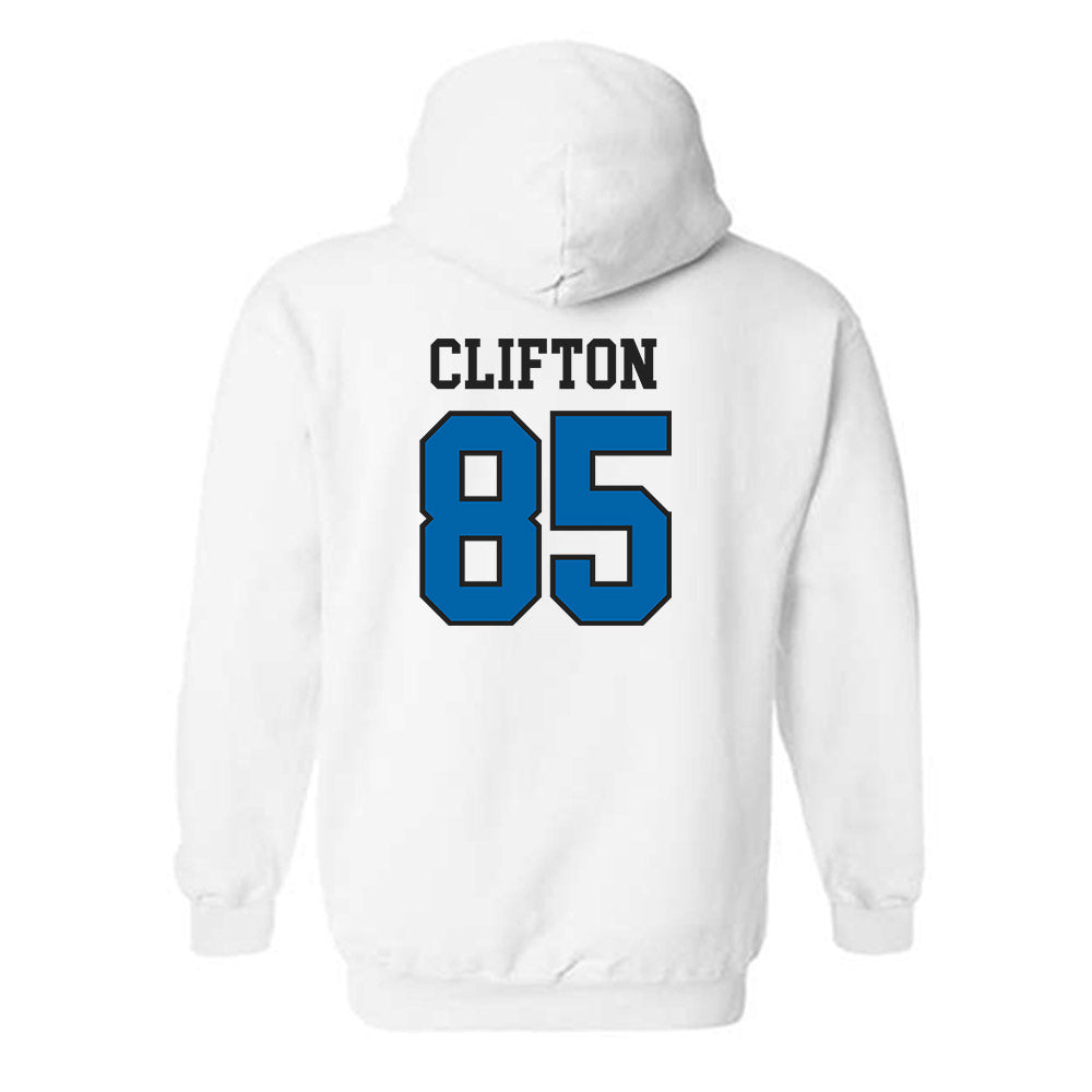 MTSU - NCAA Football : Neo Clifton - Classic Shersey Hooded Sweatshirt-1