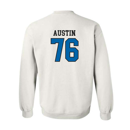 MTSU - NCAA Football : Garrett Austin - Classic Shersey Crewneck Sweatshirt-1
