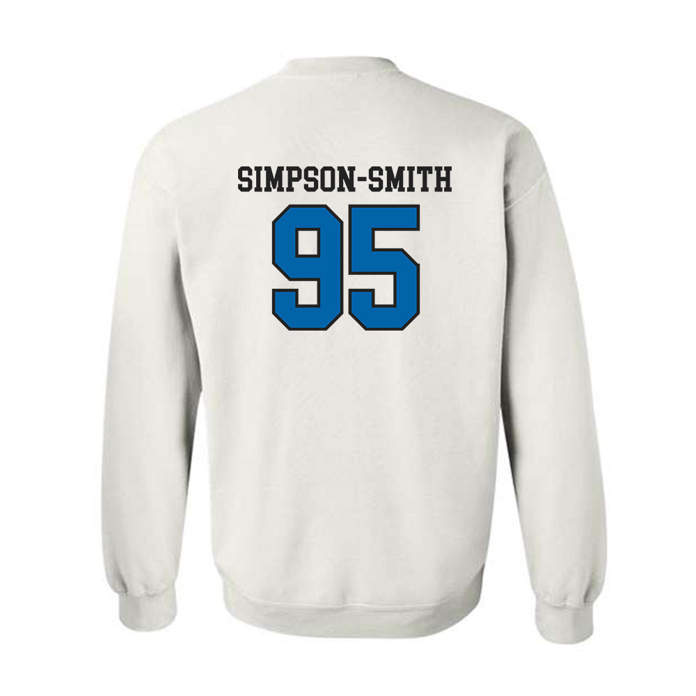 MTSU - NCAA Football : Zeion Simpson-smith - Classic Shersey Crewneck Sweatshirt-1