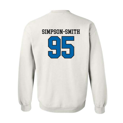 MTSU - NCAA Football : Zeion Simpson-smith - Classic Shersey Crewneck Sweatshirt-1