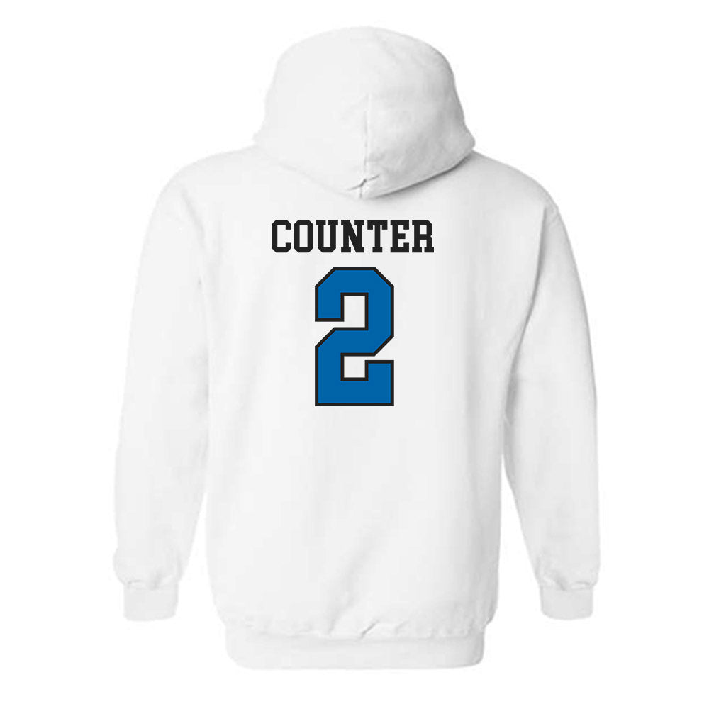 MTSU - NCAA Men's Basketball : Jlynn Counter - Classic Shersey Hooded Sweatshirt-1