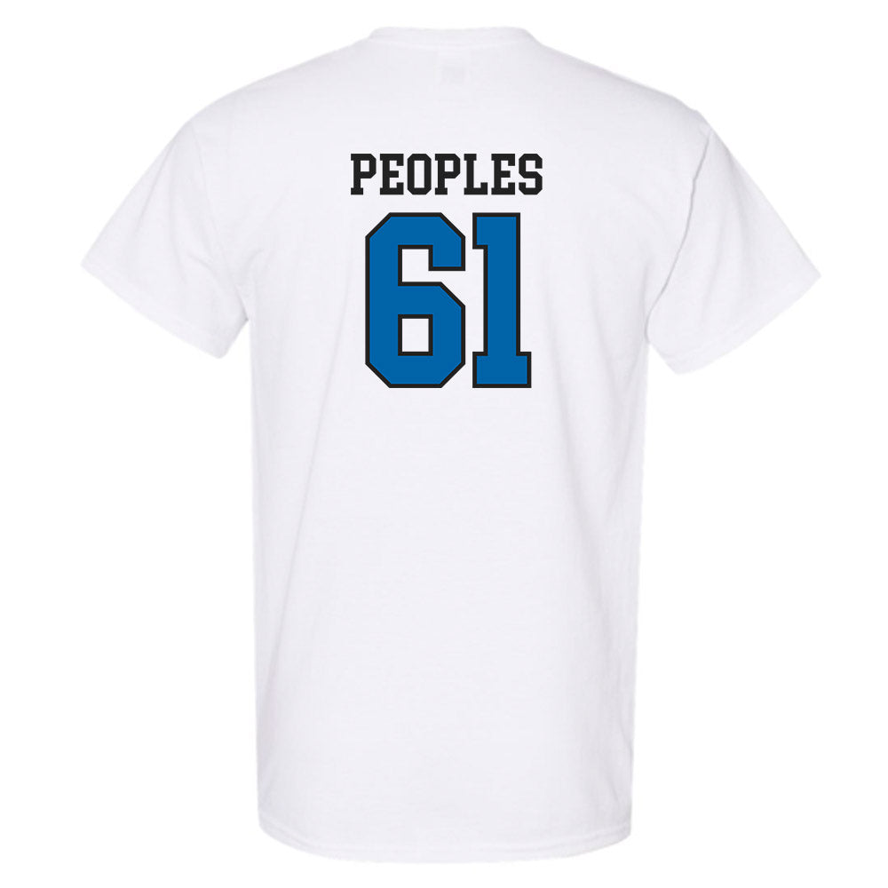 MTSU - NCAA Football : Lantz Peoples - Classic Shersey T-Shirt