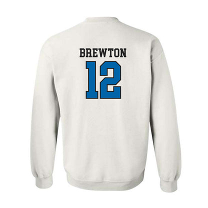 MTSU - NCAA Football : Brian Brewton - Classic Shersey Crewneck Sweatshirt-1