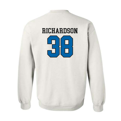 MTSU - NCAA Baseball : Drew R Richardson - Classic Shersey Crewneck Sweatshirt