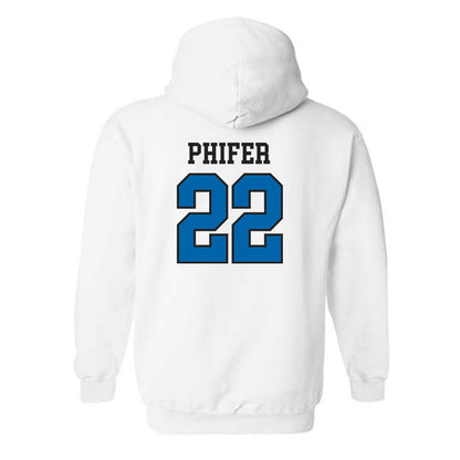 MTSU - NCAA Women's Basketball : Macie Phifer - Classic Shersey Hooded Sweatshirt-1