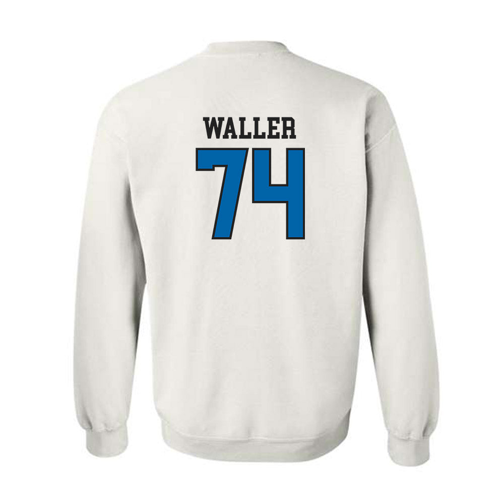 MTSU - NCAA Football : Jonathan Waller - Classic Shersey Crewneck Sweatshirt-1
