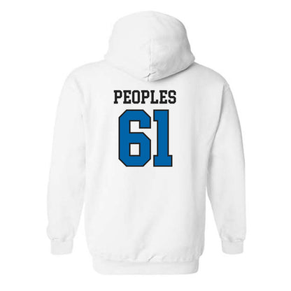 MTSU - NCAA Football : Lantz Peoples - Classic Shersey Hooded Sweatshirt