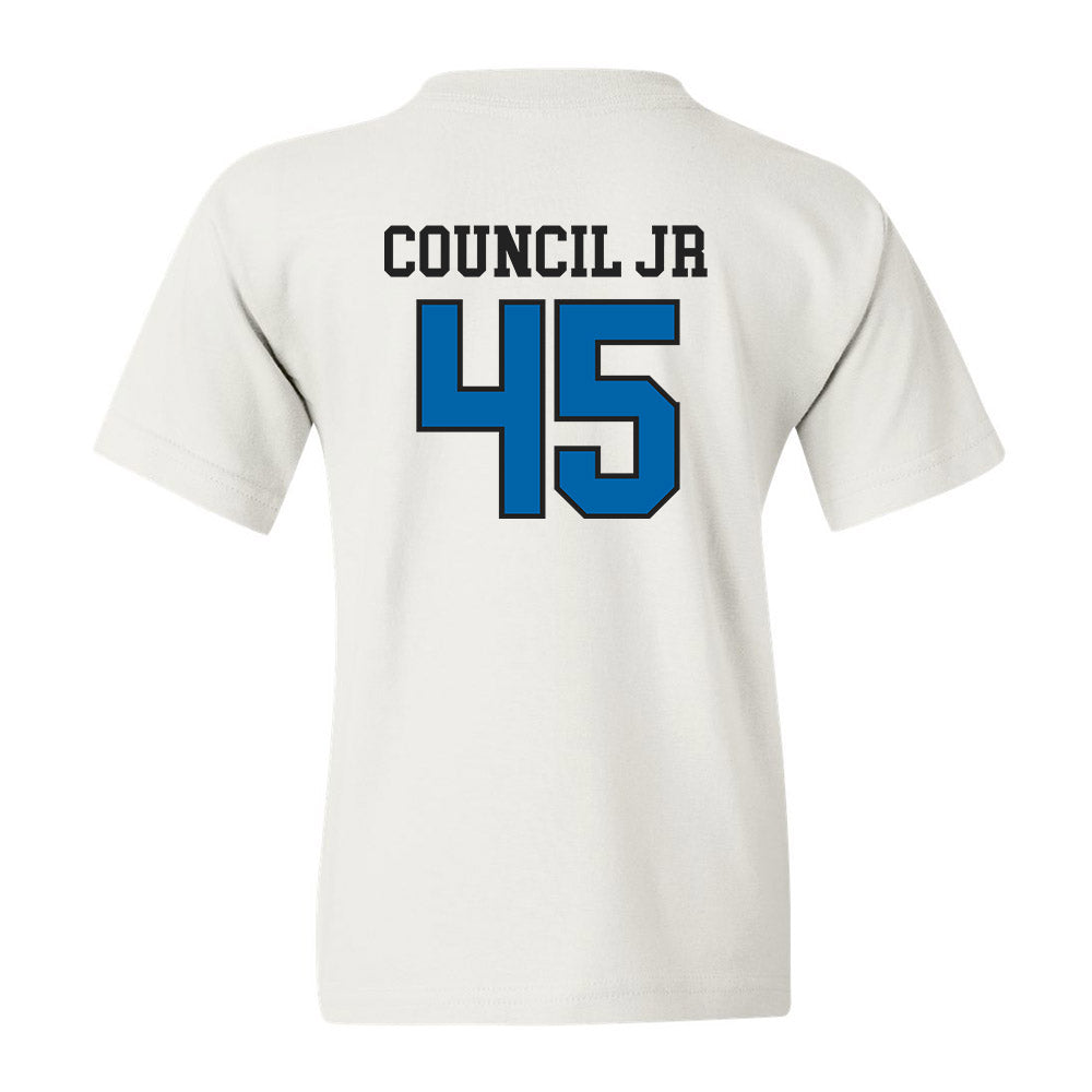 MTSU - NCAA Football : Bobby Council Jr - Classic Shersey Youth T-Shirt