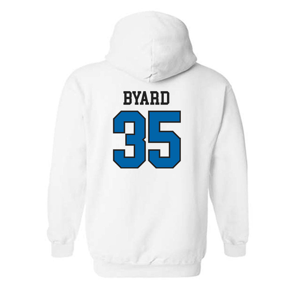 MTSU - NCAA Football : Muaaz Byard - Classic Shersey Hooded Sweatshirt-1