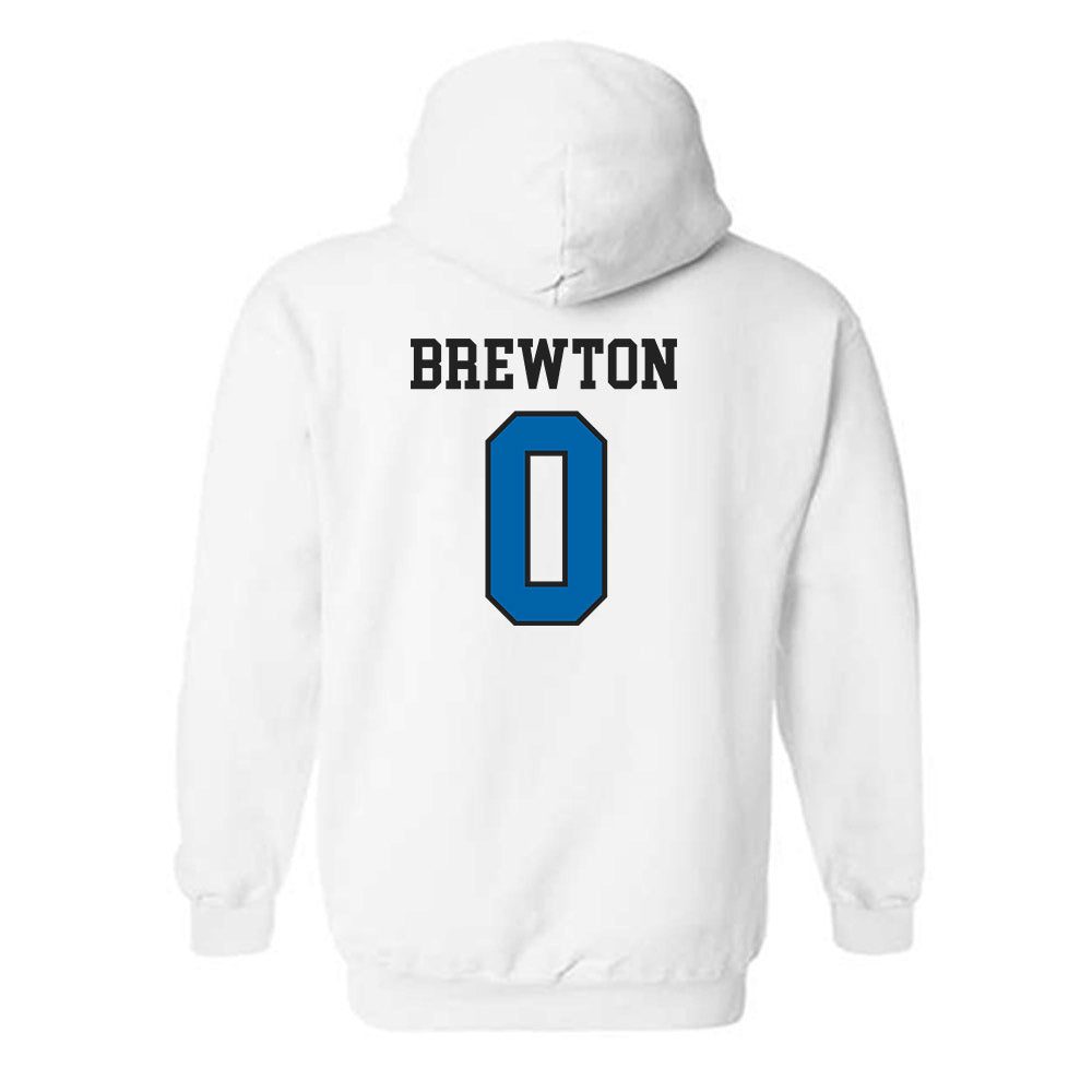 MTSU - NCAA Football : Brian Brewton - Classic Shersey Hooded Sweatshirt