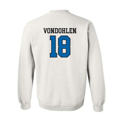 MTSU - NCAA Baseball : Brett Vondohlen - Classic Shersey Crewneck Sweatshirt-1