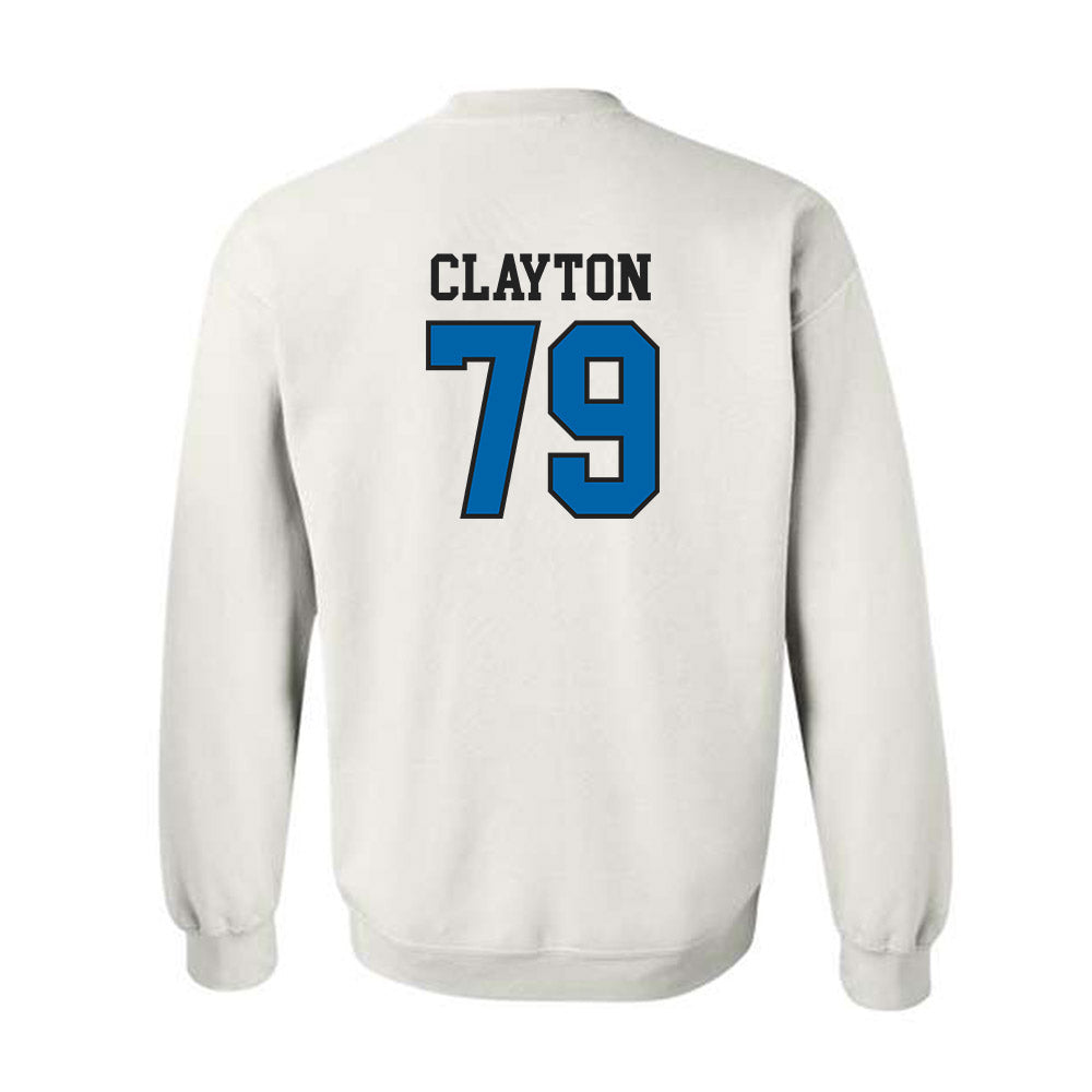 MTSU - NCAA Football : Zach Clayton - Classic Shersey Crewneck Sweatshirt