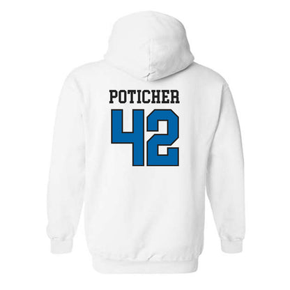 MTSU - NCAA Football : Evan Poticher - Classic Shersey Hooded Sweatshirt