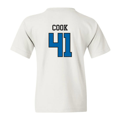 MTSU - NCAA Baseball : Calvin Cook - Classic Shersey Youth T-Shirt