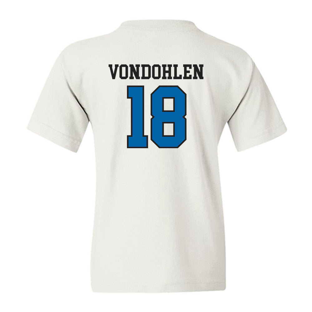 MTSU - NCAA Baseball : Brett Vondohlen - Classic Shersey Youth T-Shirt-1