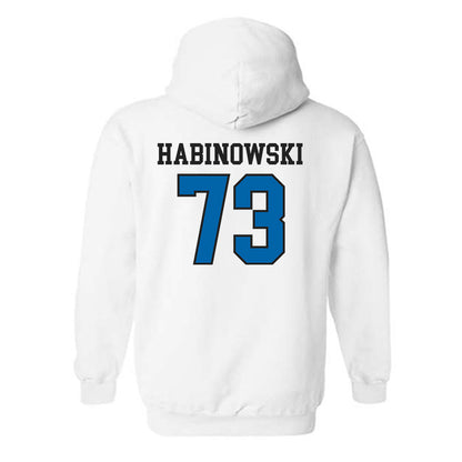 MTSU - NCAA Football : Joseph Habinowski - Classic Shersey Hooded Sweatshirt-1