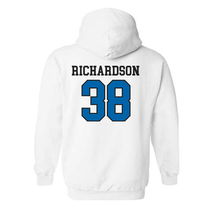 MTSU - NCAA Baseball : Drew R Richardson - Classic Shersey Hooded Sweatshirt