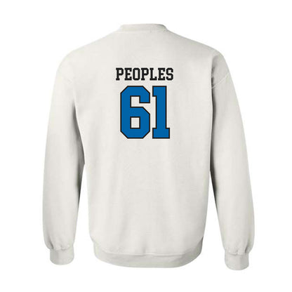 MTSU - NCAA Football : Lantz Peoples - Classic Shersey Crewneck Sweatshirt