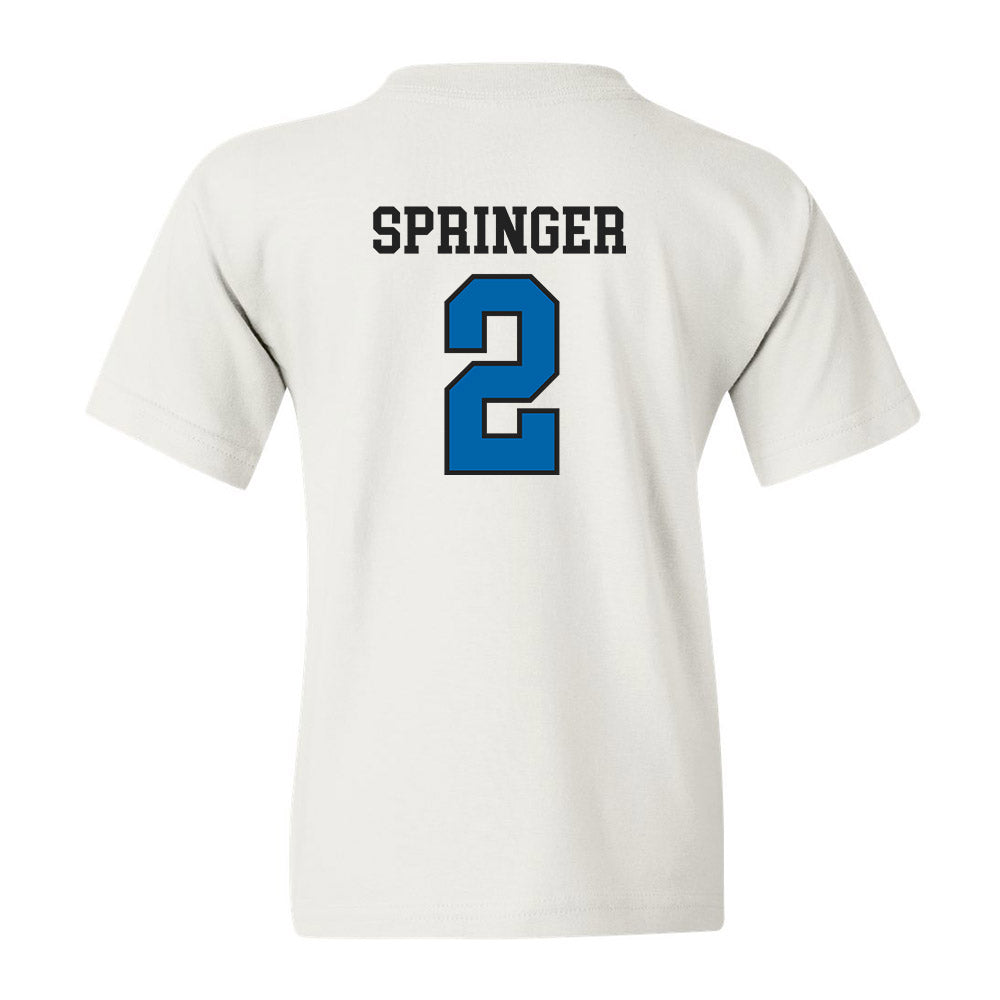 MTSU - NCAA Women's Volleyball : Brooke Springer - Classic Shersey Youth T-Shirt