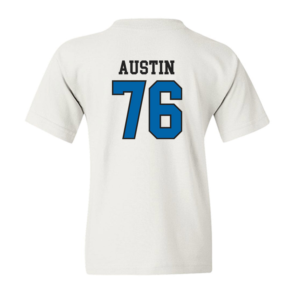 MTSU - NCAA Football : Garrett Austin - Classic Shersey Youth T-Shirt-1