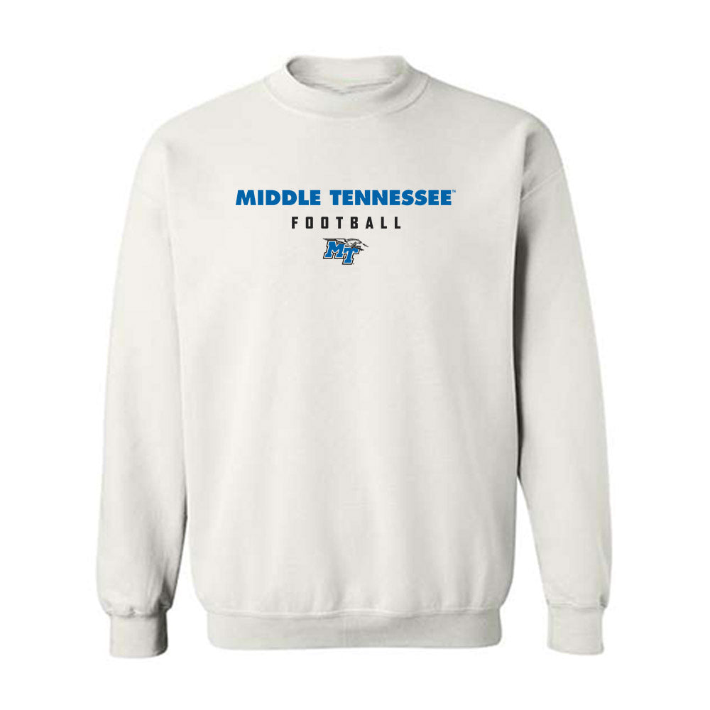 MTSU - NCAA Football : Tayvion Galloway - Classic Shersey Crewneck Sweatshirt-0