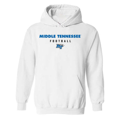 MTSU - NCAA Football : Dominic Taylor - Classic Shersey Hooded Sweatshirt-0