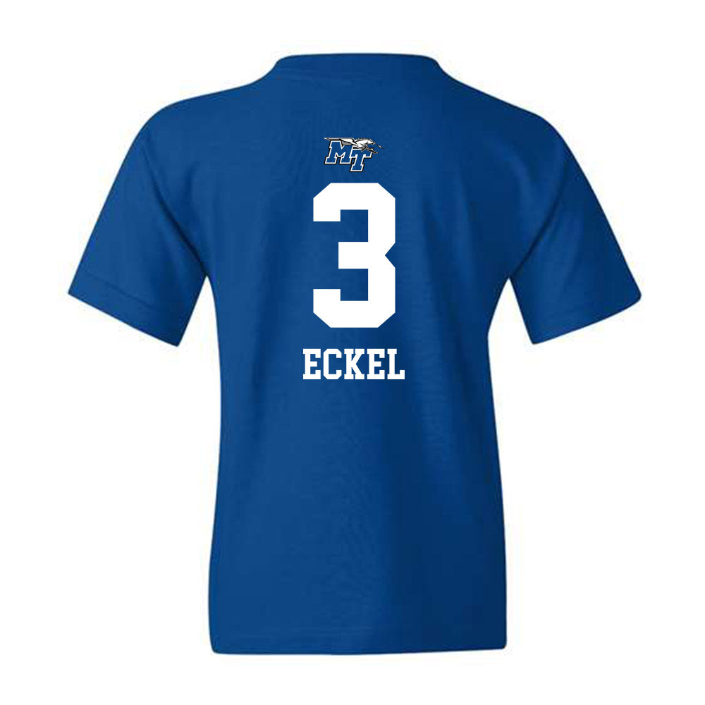 MTSU - NCAA Women's Volleyball : Allyson Eckel - Replica Shersey Youth T-Shirt