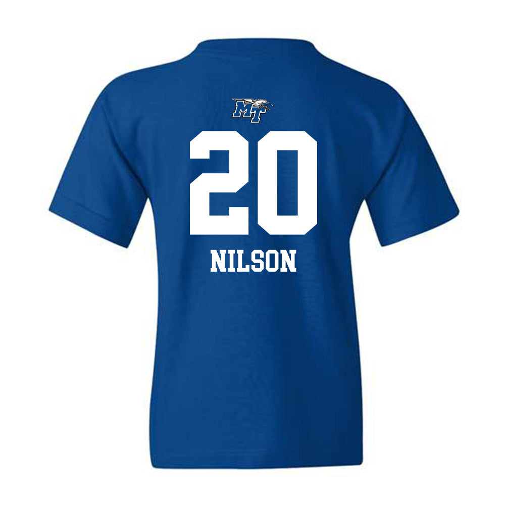 MTSU - NCAA Women's Volleyball : Emma Nilson - Replica Shersey Youth T-Shirt