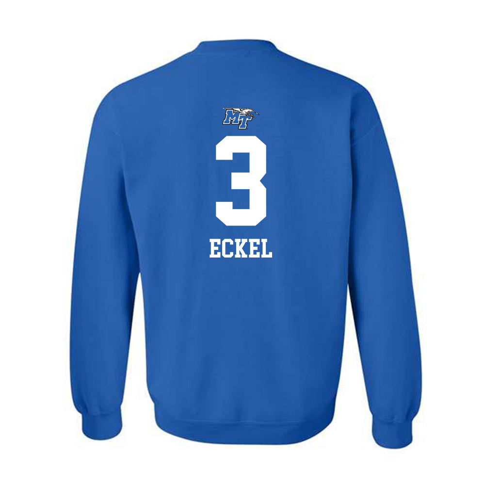 MTSU - NCAA Women's Volleyball : Allyson Eckel - Replica Shersey Crewneck Sweatshirt