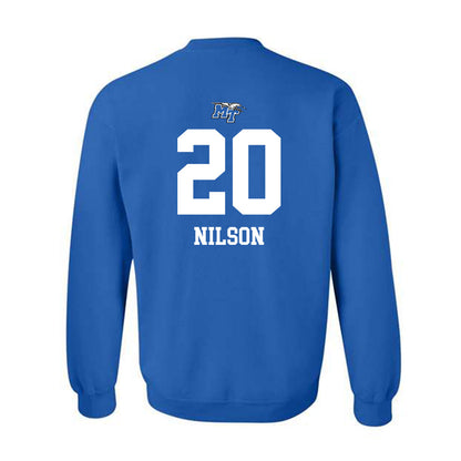 MTSU - NCAA Women's Volleyball : Emma Nilson - Replica Shersey Crewneck Sweatshirt