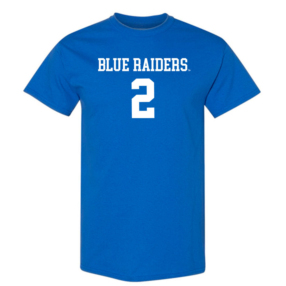 MTSU - NCAA Women's Volleyball : Raegan Durbin - Replica Shersey T-Shirt-0
