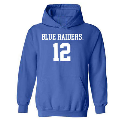 MTSU - NCAA Women's Volleyball : Ryan Oden - Replica Shersey Hooded Sweatshirt-0