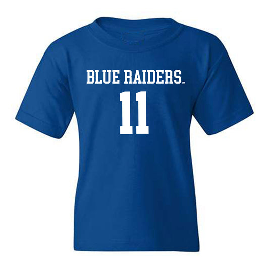 MTSU - NCAA Women's Volleyball : Khalia-Leigh James - Replica Shersey Youth T-Shirt-0