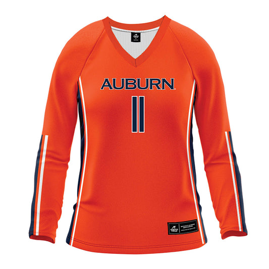 Auburn - NCAA Women's Volleyball : Kate Mansfield - Orange Volleyball Jersey-0