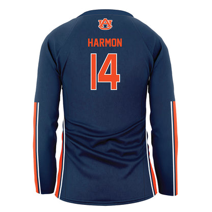 Auburn - NCAA Women's Volleyball : Chelsey Harmon - Navy Volleyball Jersey
