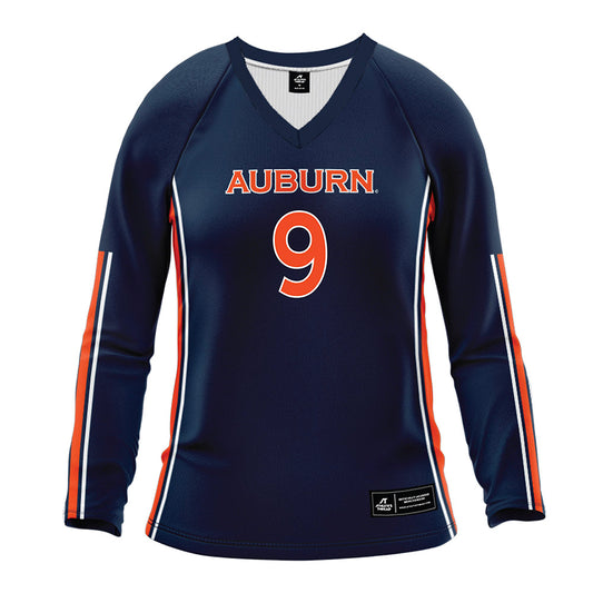 Auburn - NCAA Women's Volleyball : Zoe Slaughter - Navy Volleyball Jersey
