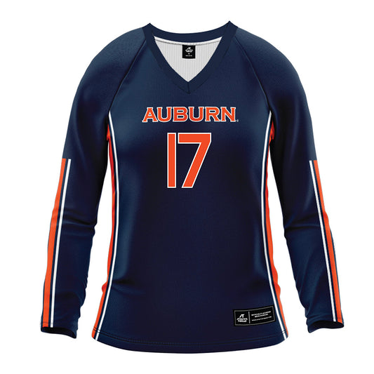 Auburn - NCAA Women's Volleyball : Cassidy Tanton - Navy Volleyball Jersey