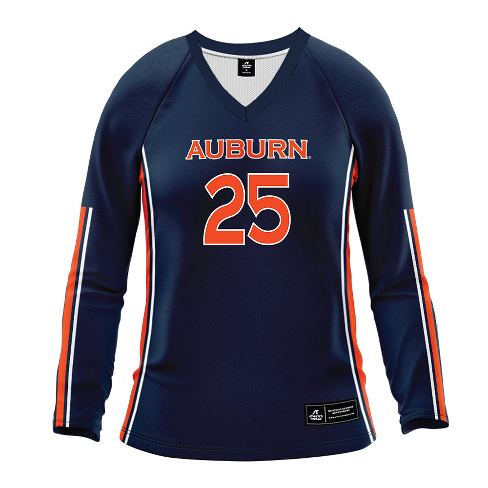 Auburn - NCAA Women's Volleyball : Lizzy Markovska - Navy Volleyball Jersey-0