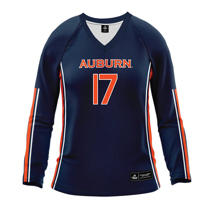 Auburn - NCAA Women's Volleyball : Grace Havlicek - Navy Volleyball Jersey-0